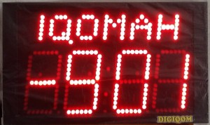 Jam iqomah LED